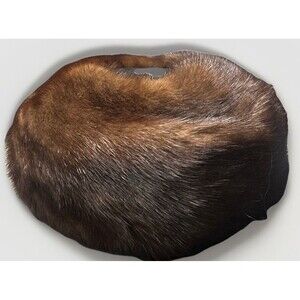 Vintage Saks Fifth Ave Mink Hat Brown